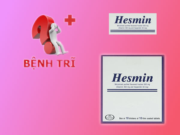 Thuốc điều trị trĩ: Hesmin