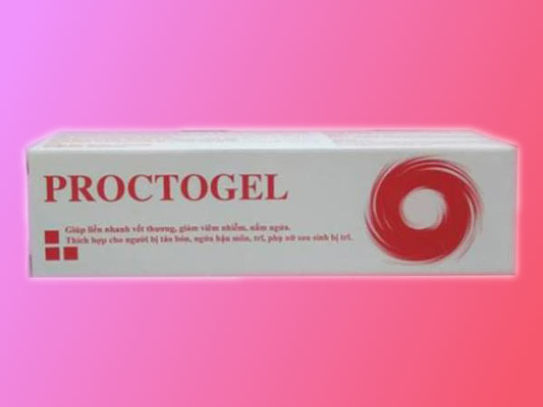 Mỗi hộp sản phẩm Proctogel có chứa 1 tuýp gel.