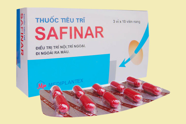 Thuốc trĩ Safinar giá bao nhiêu?