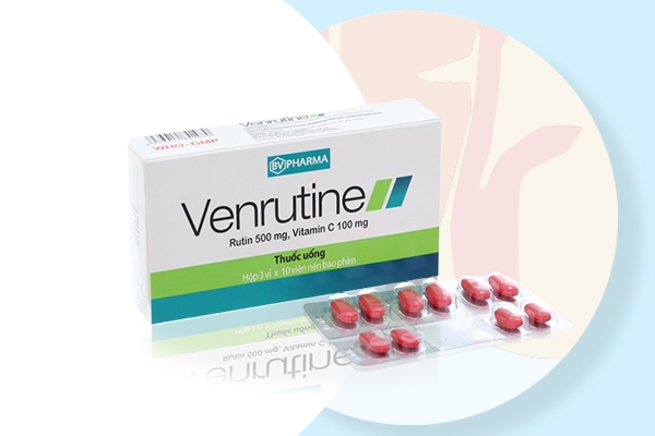 Venrutine có hoạt chất chính là Rutin